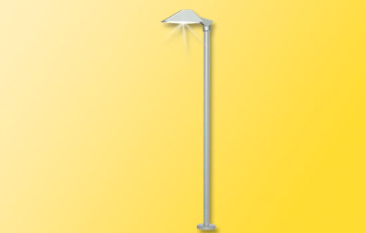 Viessmann 6483 - N Moderne Bahnsteigleuchte, LED wei&szlig;