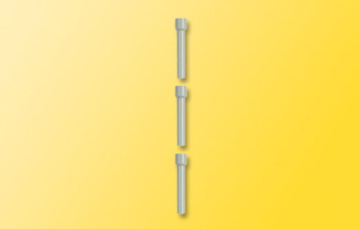 Viessmann 6833 - Verl&auml;ngerungen f&uuml;r Hausbeleuchtungssockel, 3 St&uuml;ck