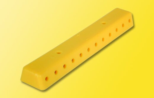 Viessmann 6842 - Verteilerleiste gelb mit Schrauben, 2 St&uuml;ck