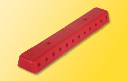 Viessmann 6844 - Verteilerleiste rot mit Schrauben, 2...