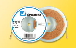 Viessmann 68653 - Kabel auf Abrollspule 0,14 mm&sup2;,...