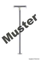 Viessmann 6926 - TT Bausatz Bahnsteigleuchte, 2 LEDs...