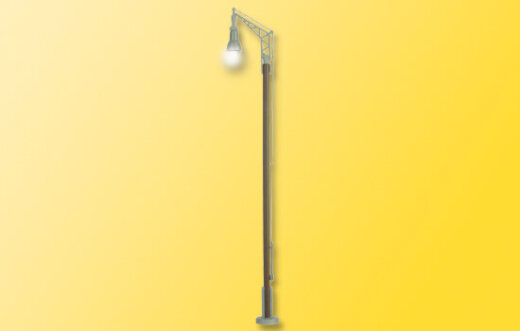 Viessmann 6961 - TT Holzmastleuchte DDR-Reichsbahn,LED warmwei&szlig;