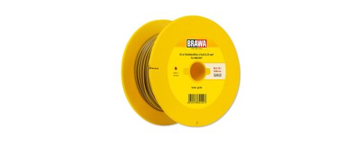 Brawa 32422 - Flachbandlitze f&uuml;r digitalen Einsatz, 0,25 mm&sup2; Ep.
