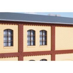 Auhagen 80416 - H0 S&auml;ulen Obergeschoss und Ziegelfriese rot