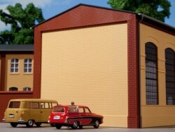 Auhagen 80400 - H0 Giebel und Ecks&auml;ulen rot