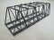 Hack 35810 - TT KT23S-2-Kastenbr&uuml;cke schr&auml;g 22,8cm, 2-gleisig, grau