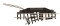 Roco 32401 - H0e Feldbahn E Weiche links 24&deg;