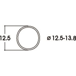 Roco 40066 -  Haftringsatz  12,5 bis 13,8mm