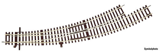 Roco 42472 -  Bogenweiche links BWl3/4