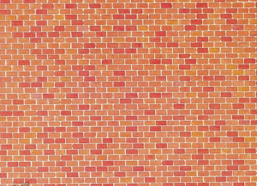 Faller 170608 - H0 Mauerplatte, Backstein