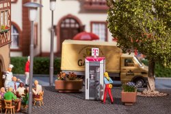 Faller 180956 - Telefonzelle Telekom