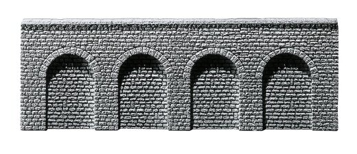 Faller 272640 - N Dekorplatte Profi Arkaden, Naturstein-Quader