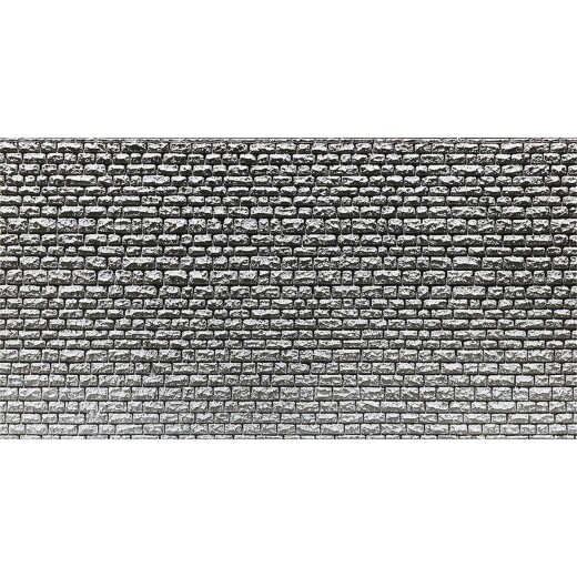 Faller 272651 - N Dekorplatte Profi, L&auml;ufermauerwerk