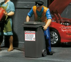 Faller  333205 - G 2 M&uuml;lltonnen, grau