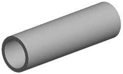 Evergreen 500232 -  Rundr&ouml;hre, 35 cm lang,...