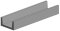 Evergreen 500263 -  U-Profil, 350x2,5x1,1 mm, 4 St&uuml;ck