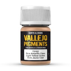 Vallejo 773102 - Ocker, hellgelb, 30 ml