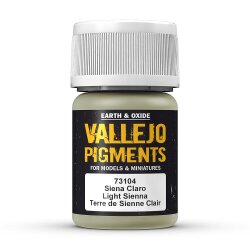 Vallejo 773104 - Siena, hell, 30 ml