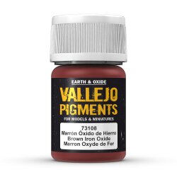 Valejo 773108 - Eisen-Oxid, braun, 30 ml