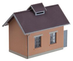 Faller 120139 - H0 Kompressorhaus, Rohrblasger&uuml;st, Sch&uuml;rhakengestell