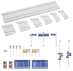 Faller 120202 - H0 Moderner Bahnsteig mit Zubeh&ouml;r