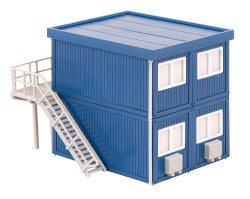 Faller 130134 - 4 Baucontainer, blau
