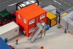 Faller 130135 - H0 4 Baucontainer, orange