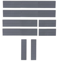 Faller 180893 - H0 Breite Wandelemente, Goldbeck