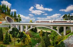 Faller 222573 - N Moderne Bogenbr&uuml;cke