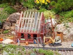 Faller  331055 - G Baustellenger&uuml;st mit Zubeh&ouml;r