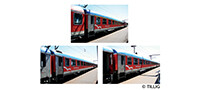 Tillig 01044 -Reisezugwagenset, DBAG, Ep.VI