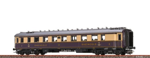 Brawa 46432 - H0 Rheingold Schnellzugwagen SB4&uuml; DRG II DC Digital EXTRA