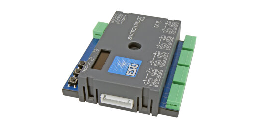 ESU 51831 - SwitchPilot 3 Plus, 8-fach Magnetartikeldecoder, DCC/MM, OLED, updatef&auml;hig, RETAIL verpackt