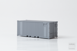 H&auml;dl 711001-09 - Container, 20 Fu&szlig;, grau, DR