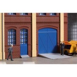 Auhagen 80255 - H0/ Tore und T&uuml;ren blau, Stufen,