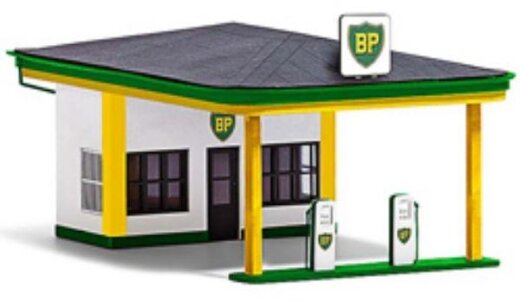 Busch 1577 - BP Tankstelle H0