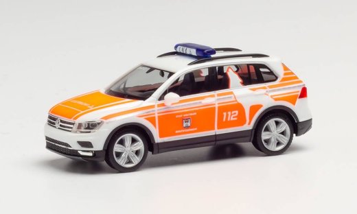 Herpa 095273 -VW Tiguan Notarztfahrzeug &quot;Feuerwehr Wolfsburg&quot;