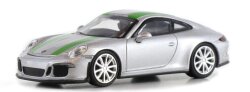 Minichamps 870066225 - H0 Porsche 911 R Silver