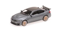 Minichamps 870027100 - H0 BMW M2 GTS-2016-Matt Grey