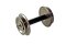 M&uuml;ller-Achsen 100302 - HO- Radsatz DC 11,4 mm Achse 24,4 mm einseitig Isoliert
