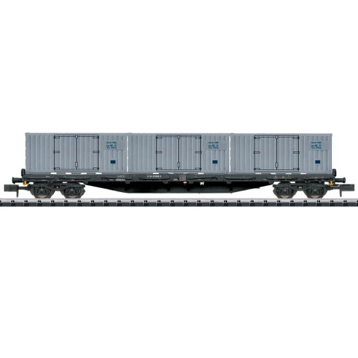 Minitrix T18431 - Containertragwg.Deutsche Post