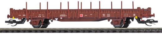 Busch 31503 -   TT    Flachwagen mit Rungen Ks 446