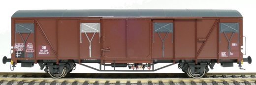 Exact-Train EX20729 - H0 DB G&uuml;terwagen Glmmehs 61 uv mit Farbfl&auml;chen Epoche III