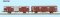 Exact-Train EX20730 - H0 SBB/DB AG  2er-Set Gotthard SBB Gbs mit kleinem SBB Emblem und DB-AG Gbs 254 Epoche V