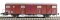 Exacttrain EX20735 - DB Gbs-uv 254 Nr. 152 9 735 G&uuml;terwagen Bremserb&uuml;hne mit DB- Emblem Ep. IVb