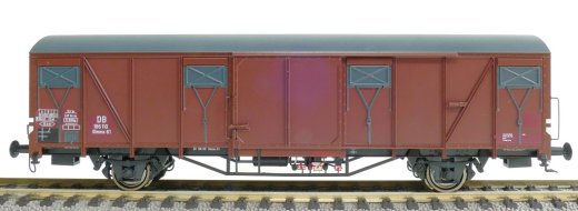 Exact-Train EX20779 - H0 DB G&uuml;terwagen Gbs-61 Glmms Nr. 186 110 mit Farbfl&auml;chen Epoche III