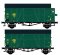 Exact-Train EX20795 - H0 NMBS Oppeln gr&uuml;n Bremserhaus (Gleitlager)Nr. 3325106, NMBS Oppeln gr&uuml;n (Gleitlager) Nr. 3327212