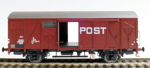 Exact-Train EX20903 - H0 NS Gs 1410 Post mit braunen Luftklappen Epoche IV Nr. 1202 616-8