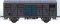 Exact-Train EX20911 - H0 DB Gmhs55 mit braunen Luftklappen, Nr.254 925 Epoche III